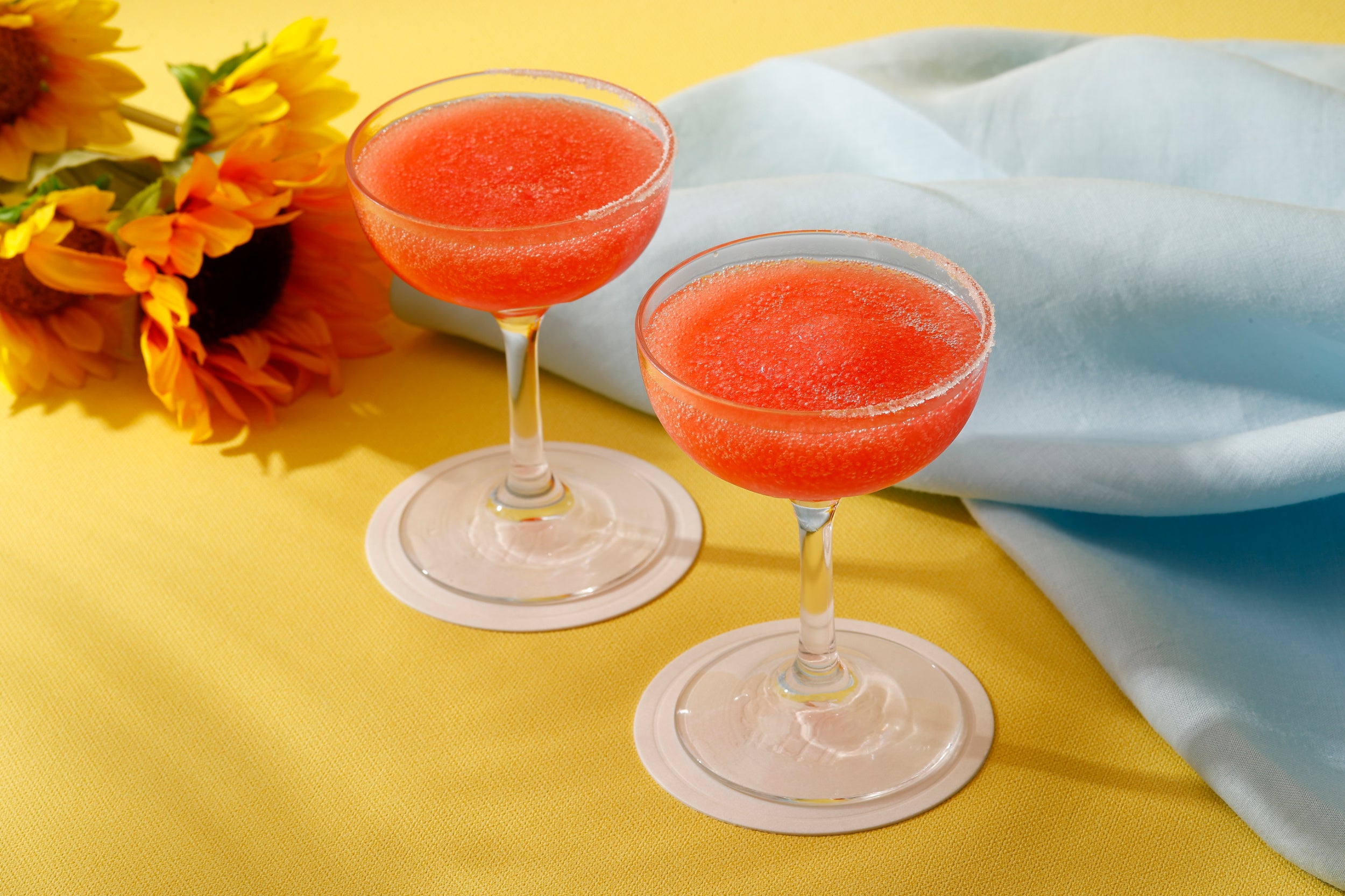 スイカのカクテル