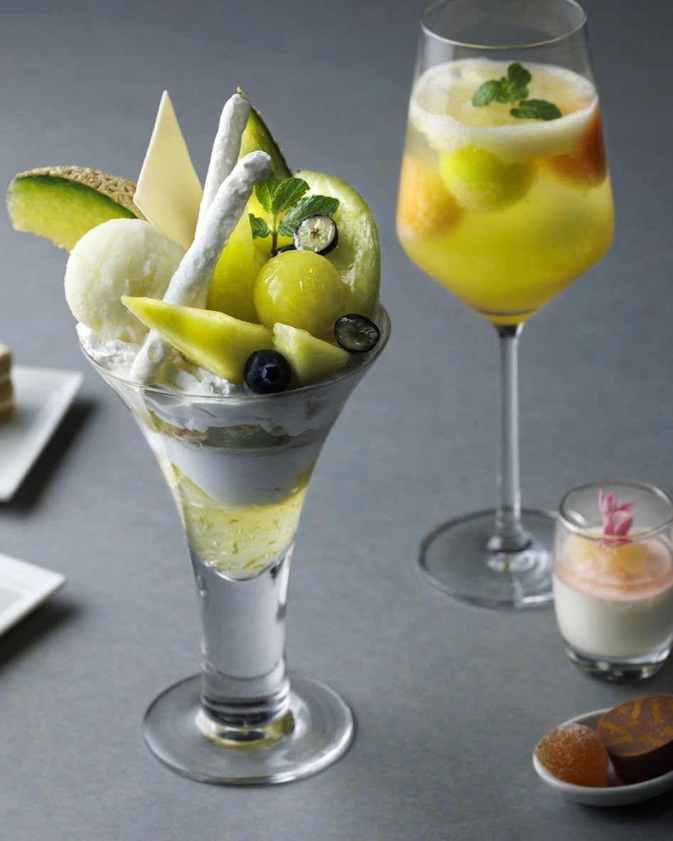 メロンパフェ&メロンスカッシュ イメージ