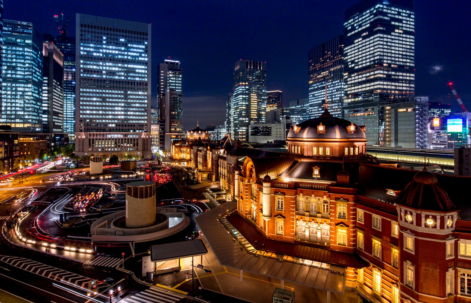 東京ステーションホテルがある東京駅丸の内駅舎 イメージ