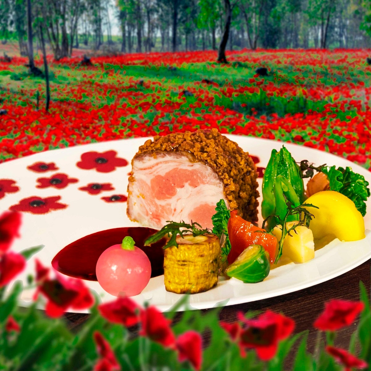 The Deadly Poppy Field -おそろしいケシの野-