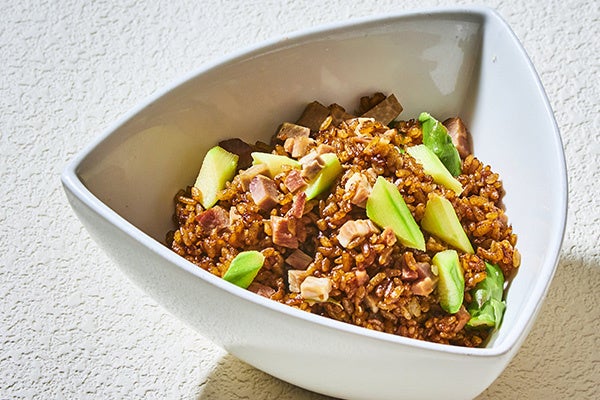 叉焼入り黒炒飯