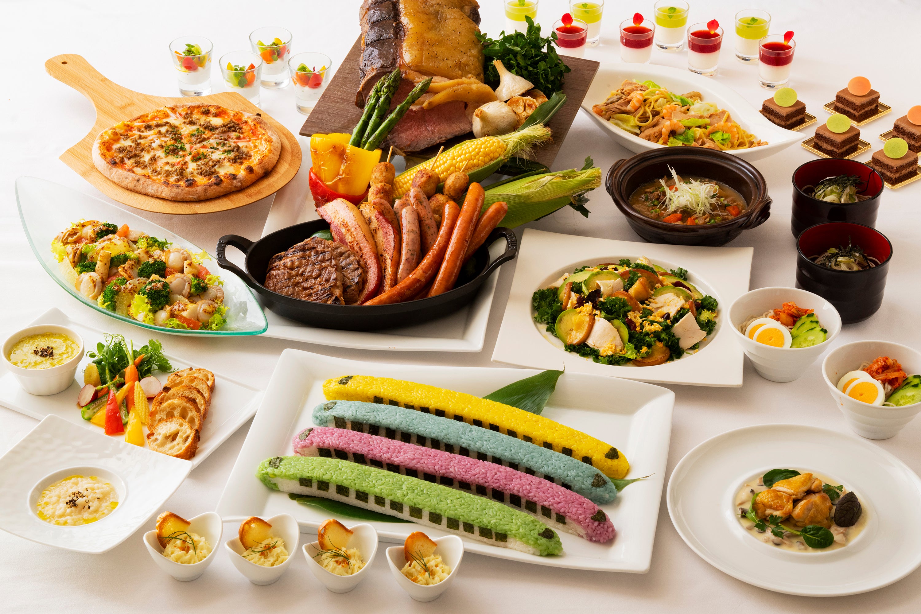 新幹線YEAR 2022記念 夏休みディナーブッフェ／イメージ写真