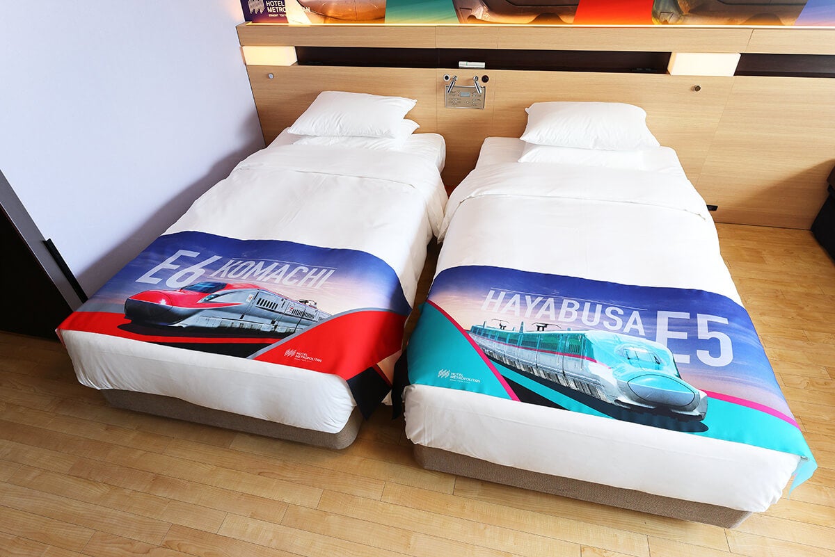 ベッドの装飾イメージ