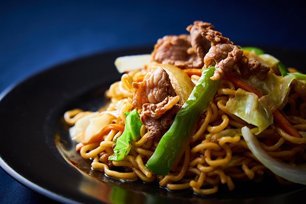 ジンギスカン風焼きそば