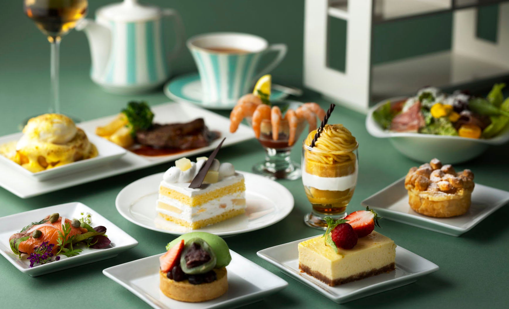 ロビーラウンジで人気の「ハイティー」イメージ