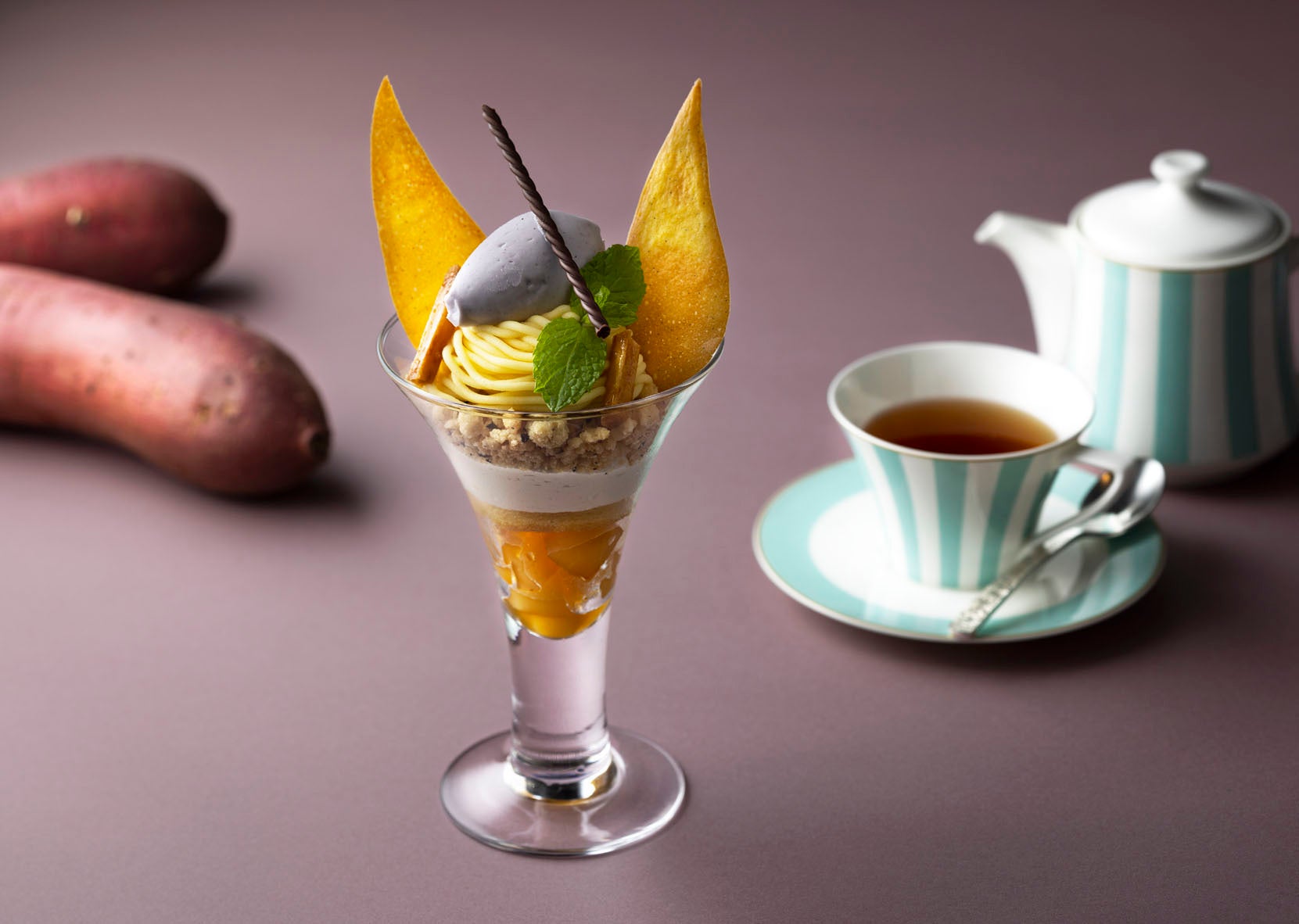 「なると金時のティラミスパフェ」 イメージ