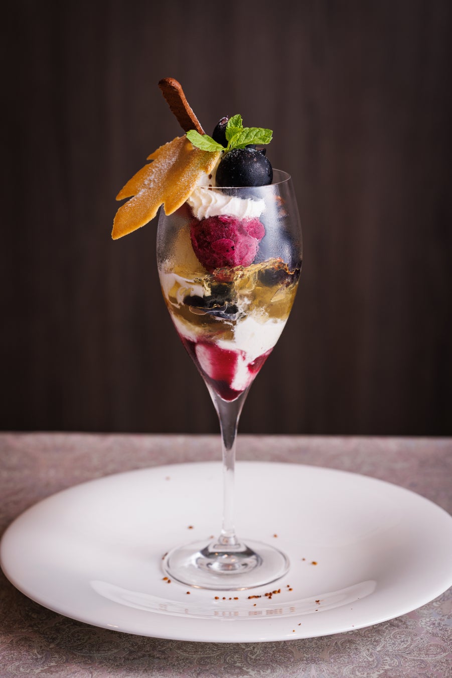 ナガノパープルのパフェイメージ