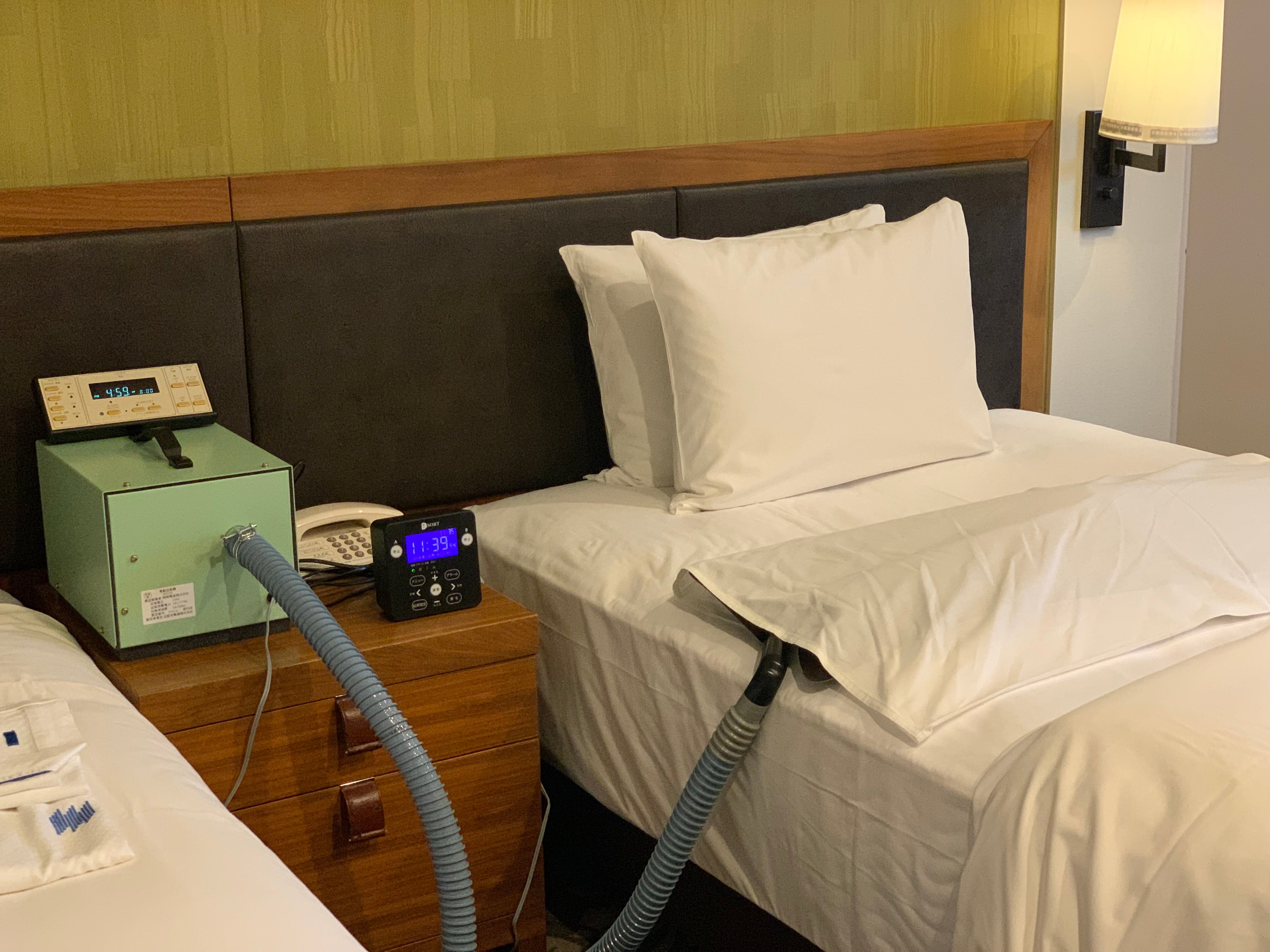 定刻起床装置も設置