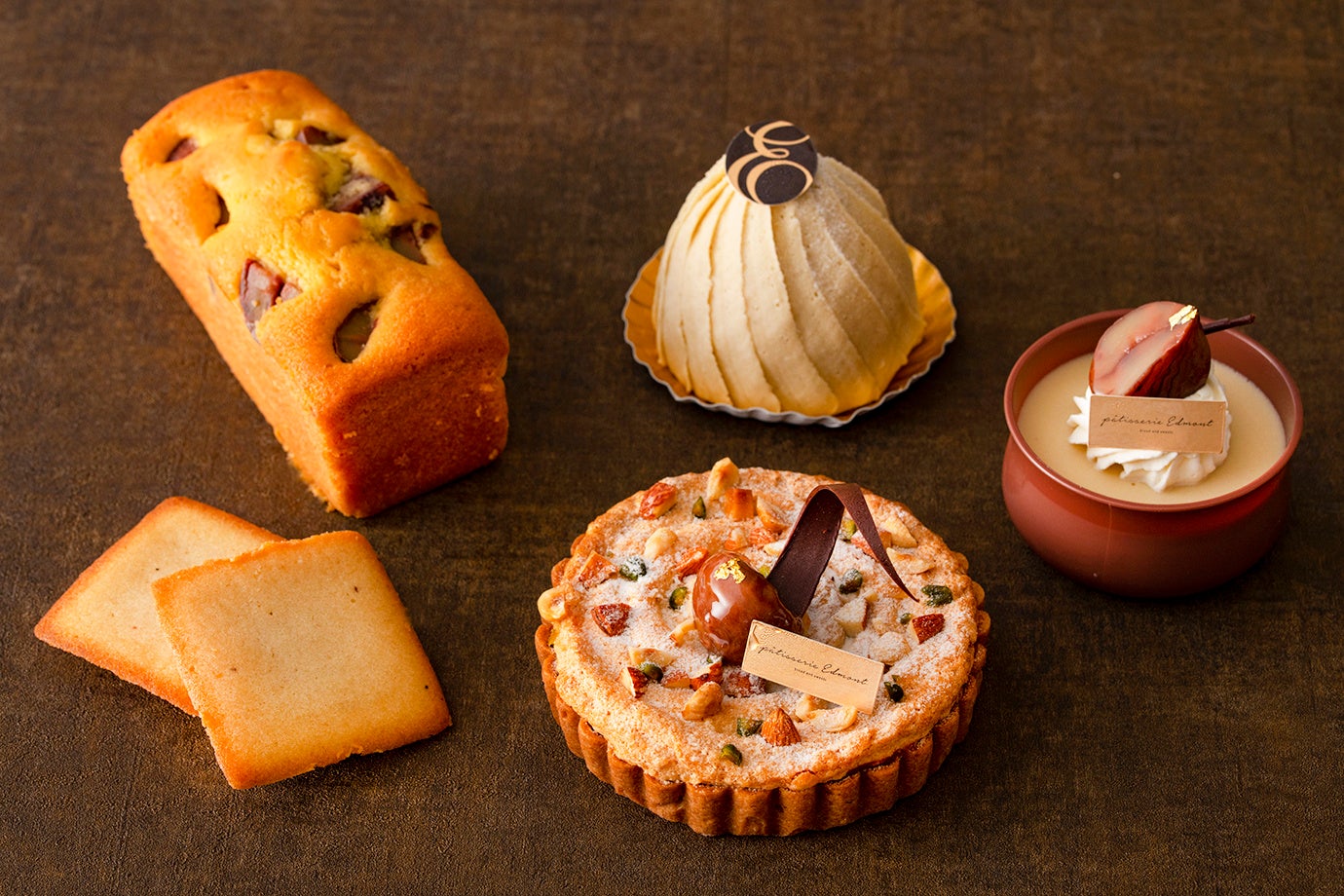 「和栗のスイーツ各種」イメージ写真