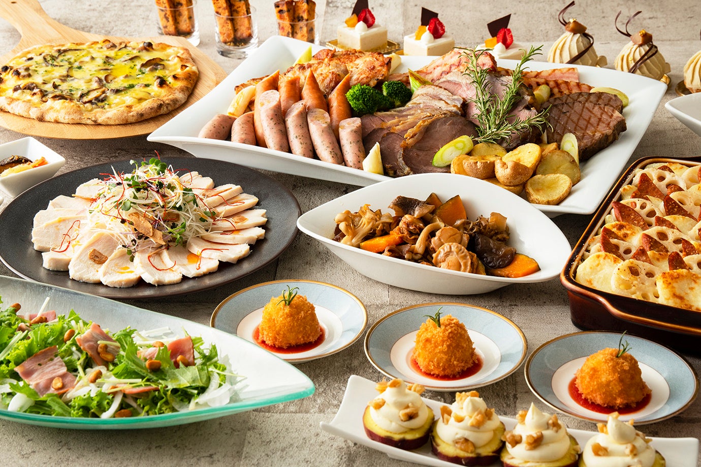 「ディナーブッフェ」イメージ写真