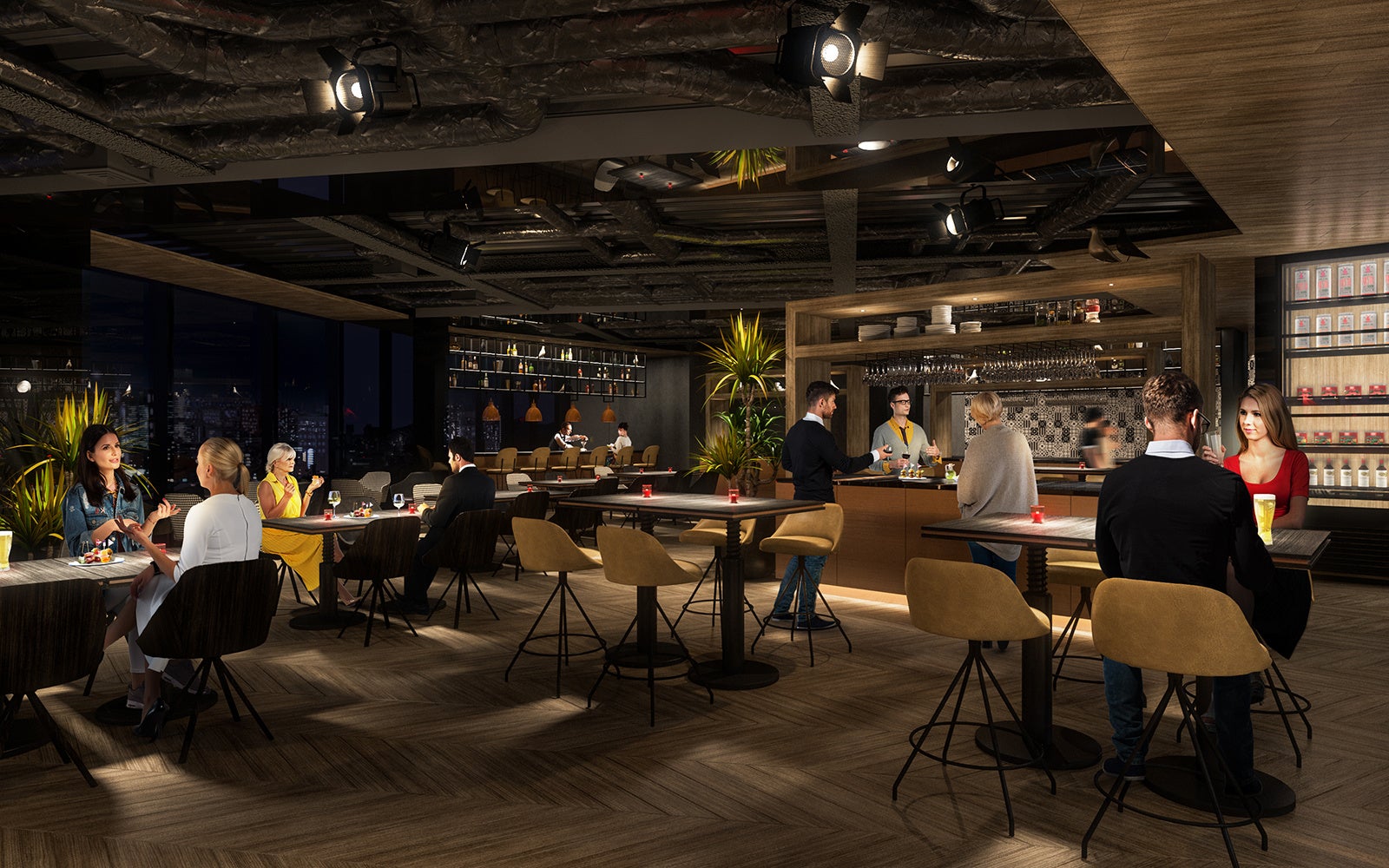 オールデイ ダイニング イメージ