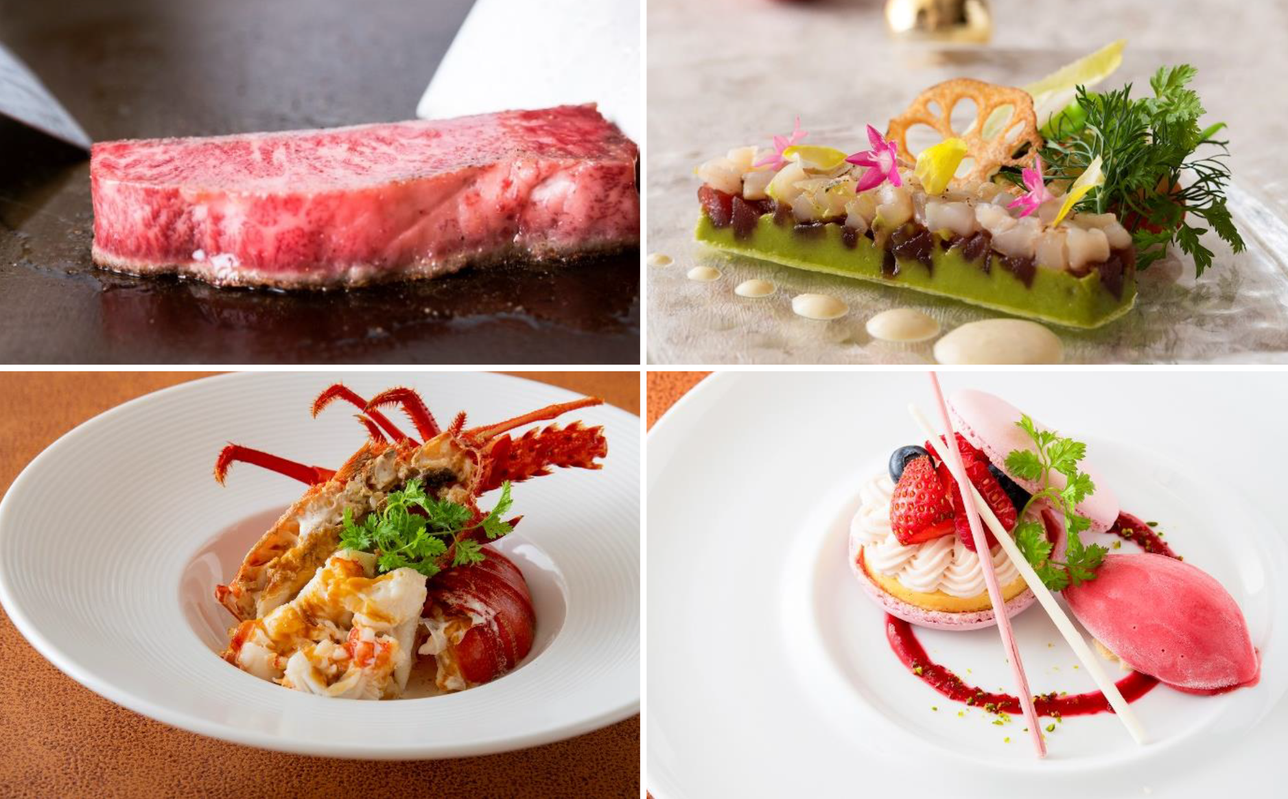 鉄板焼「山彦」クリスマスディナーコース／イメージ写真