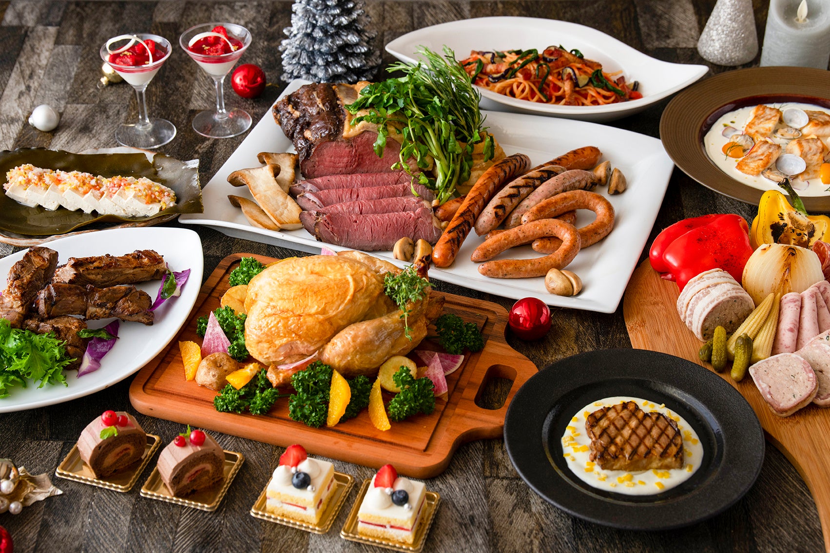 12.1〜12.21のディナーブッフェメニュー／イメージ写真