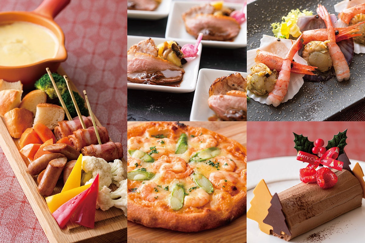 12.22〜12.25のディナーブッフェメニュー／イメージ写真