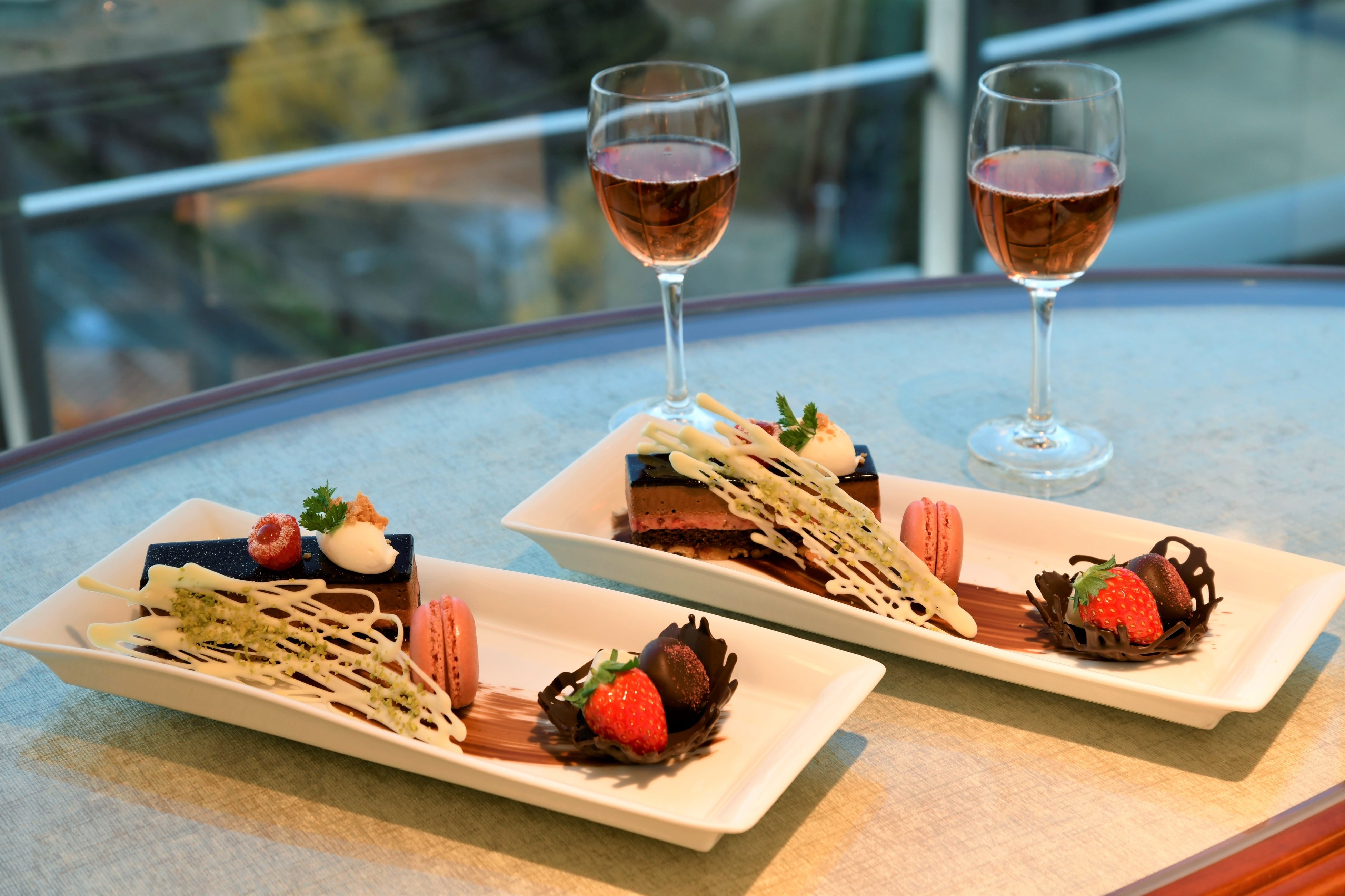 本プラン限定　パティシエこだわりのチョコレートのスイーツプレートスイーツ