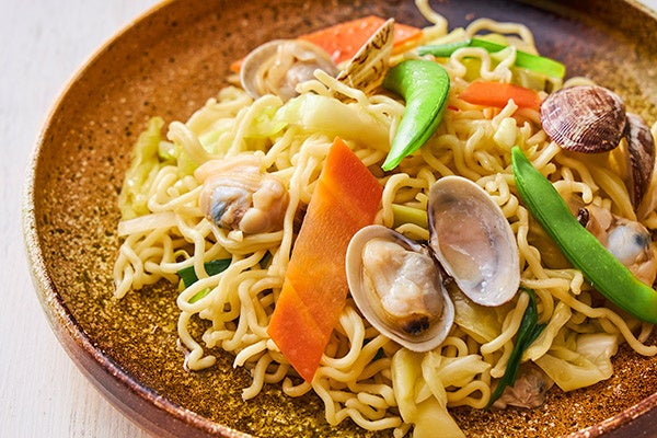 ＜中国料理＞あさり入り上海風焼きそば