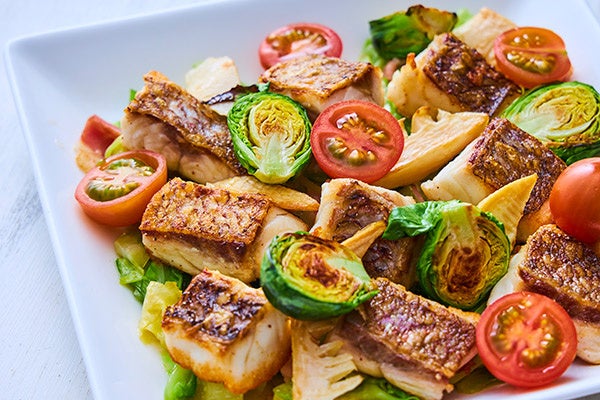 ＜西洋料理＞本日のお魚のソテー 春キャベツのブレゼを添えて