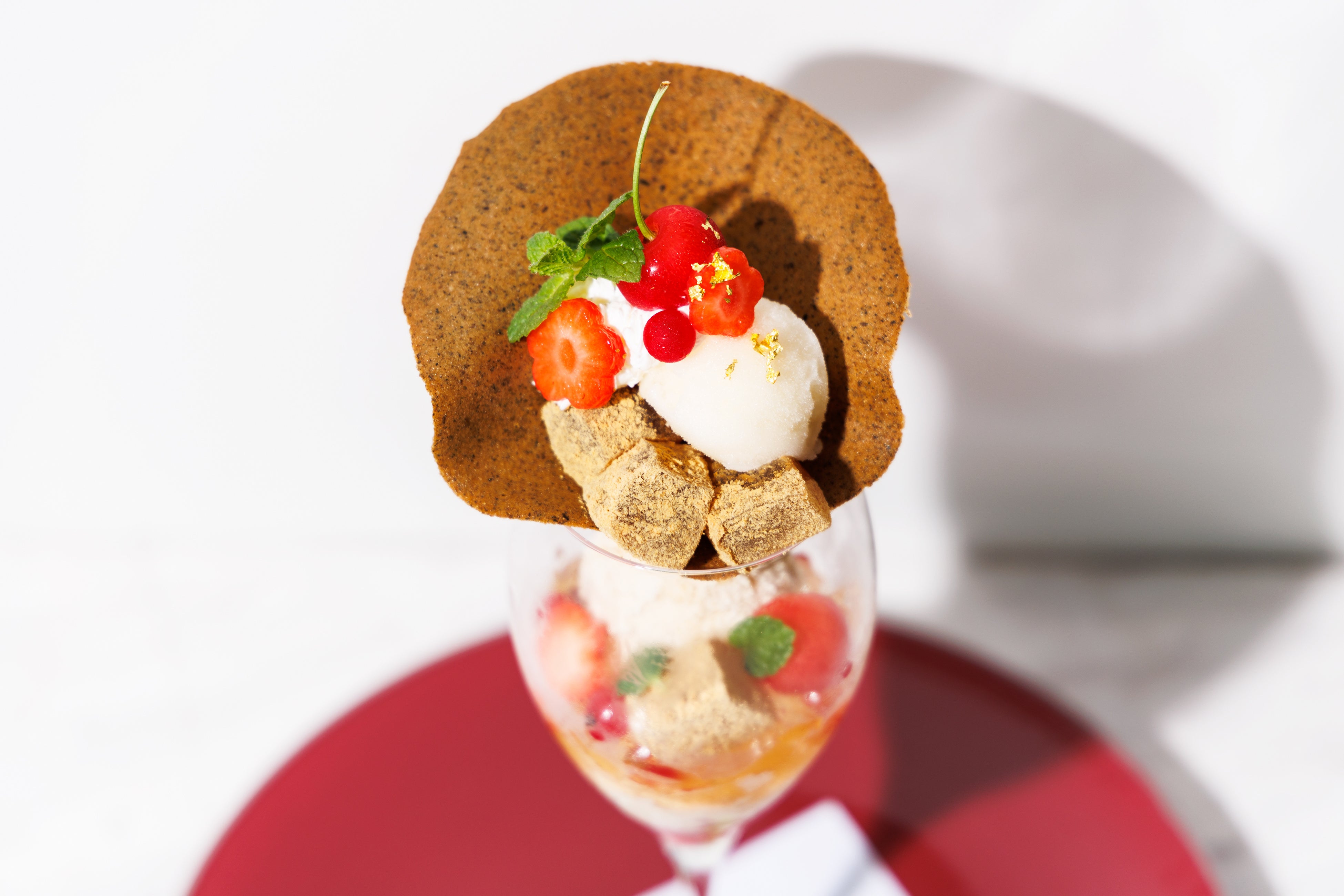 梅のパフェ「Parfait aux Prunes」イメージ②