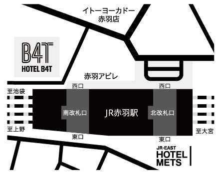 赤羽駅周辺アクセス