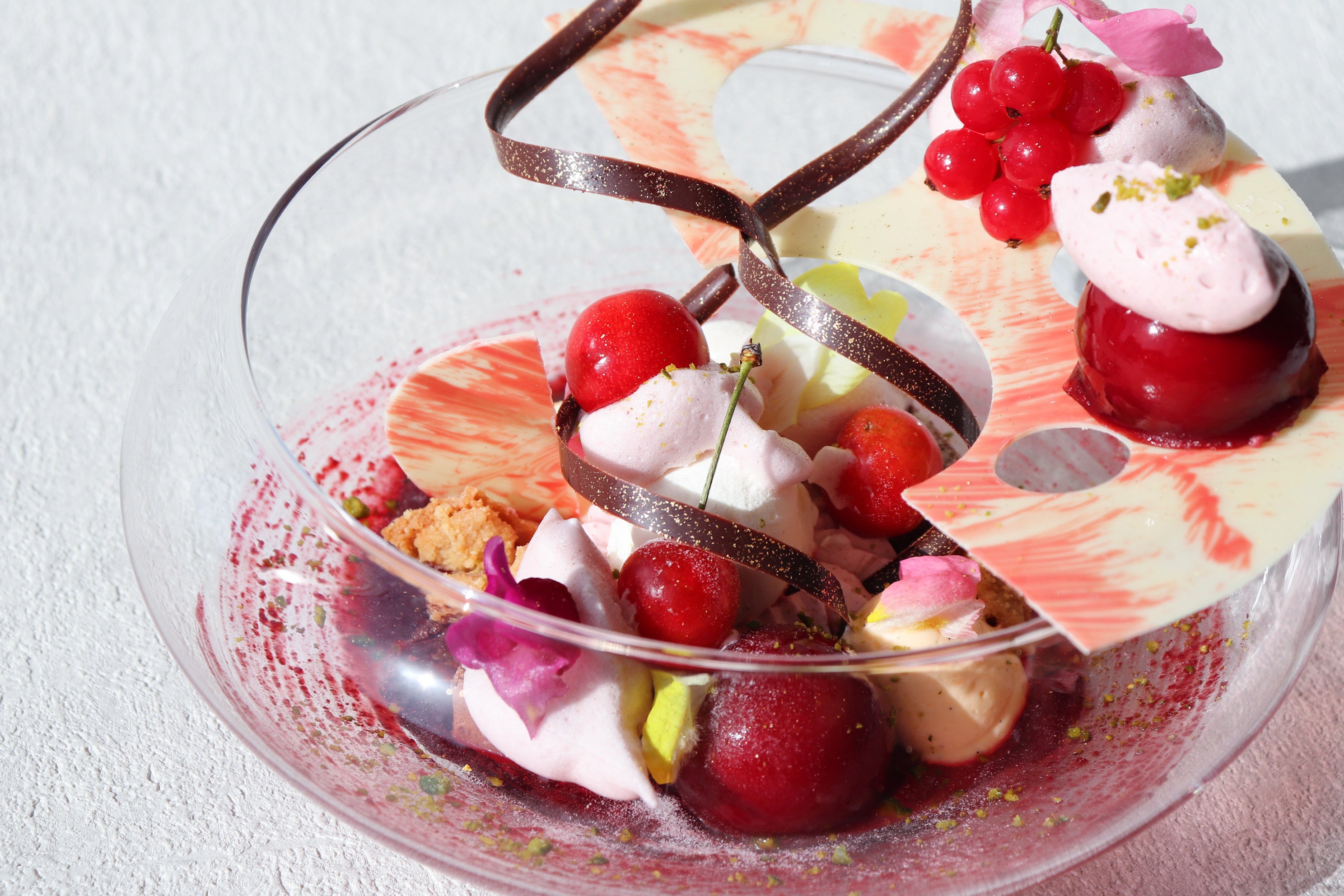 さくらんぼとアメリカンチェリーのパルフェ_イメージ2