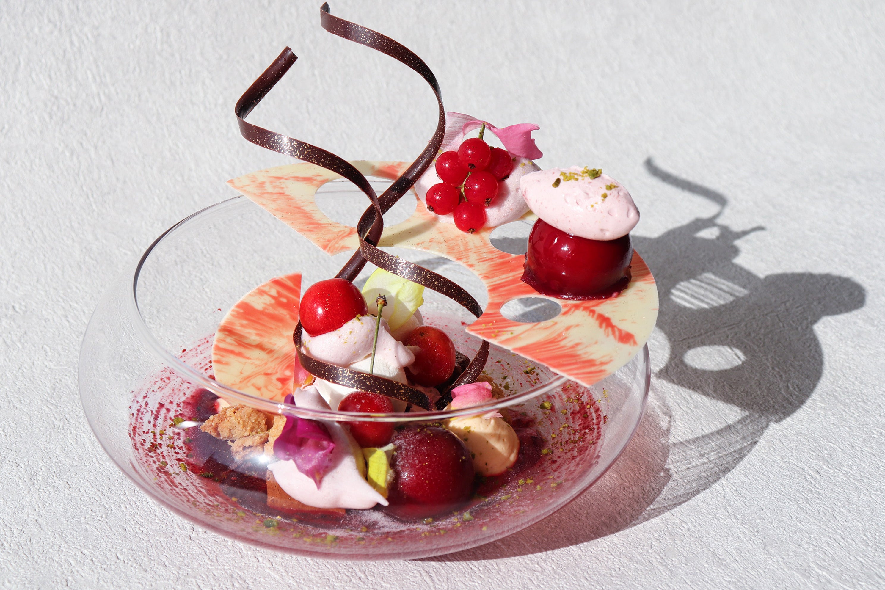 さくらんぼとアメリカンチェリーのパルフェ_イメージ1