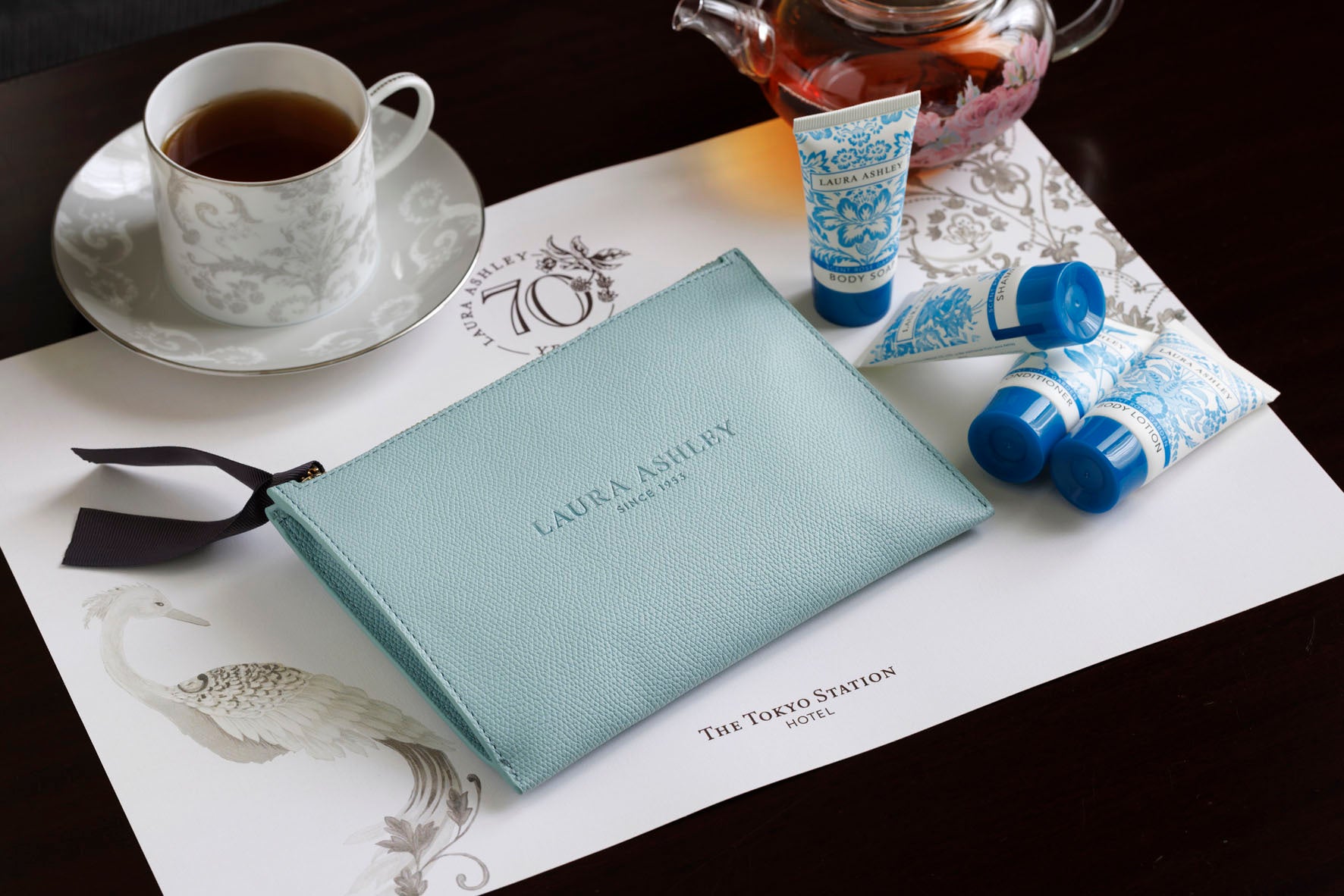 オリジナルポーチ入りアメニティ イメージ