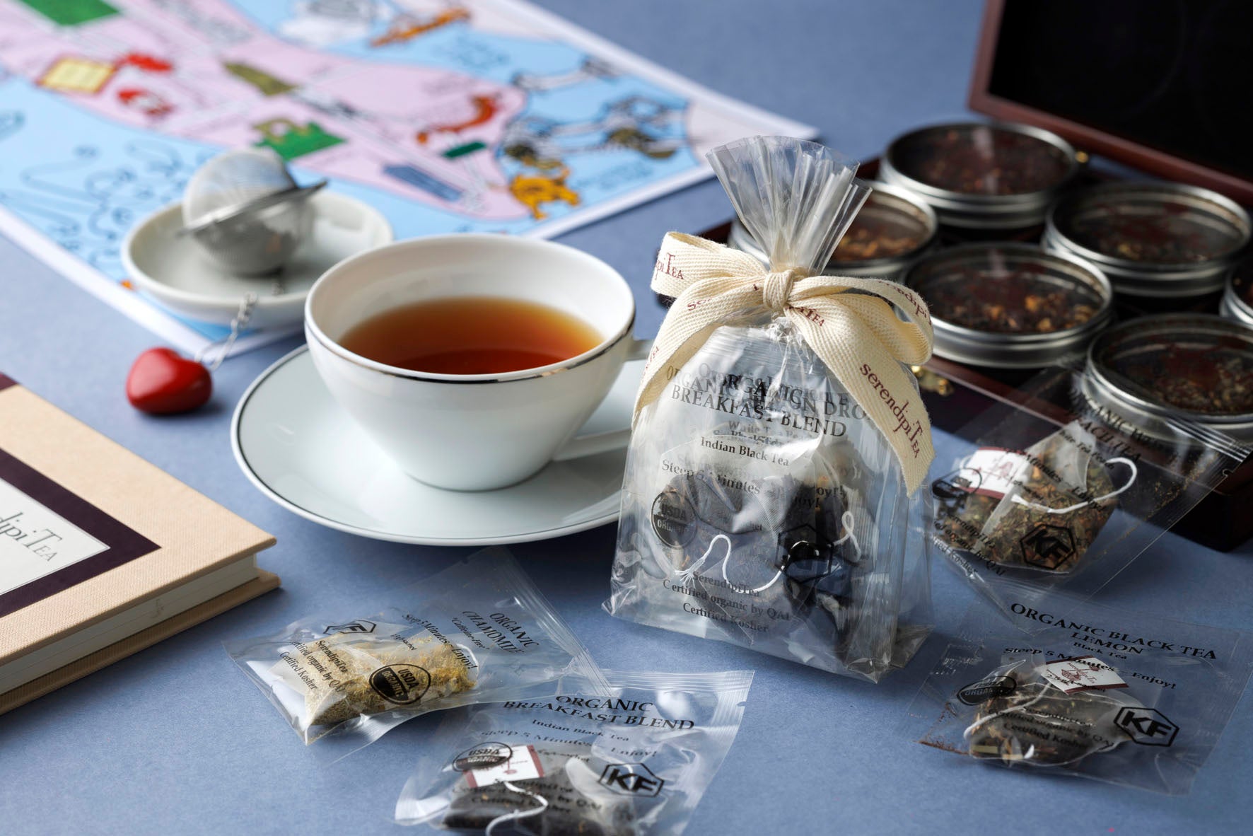 セレンディピティーティーバッグ　イメージ