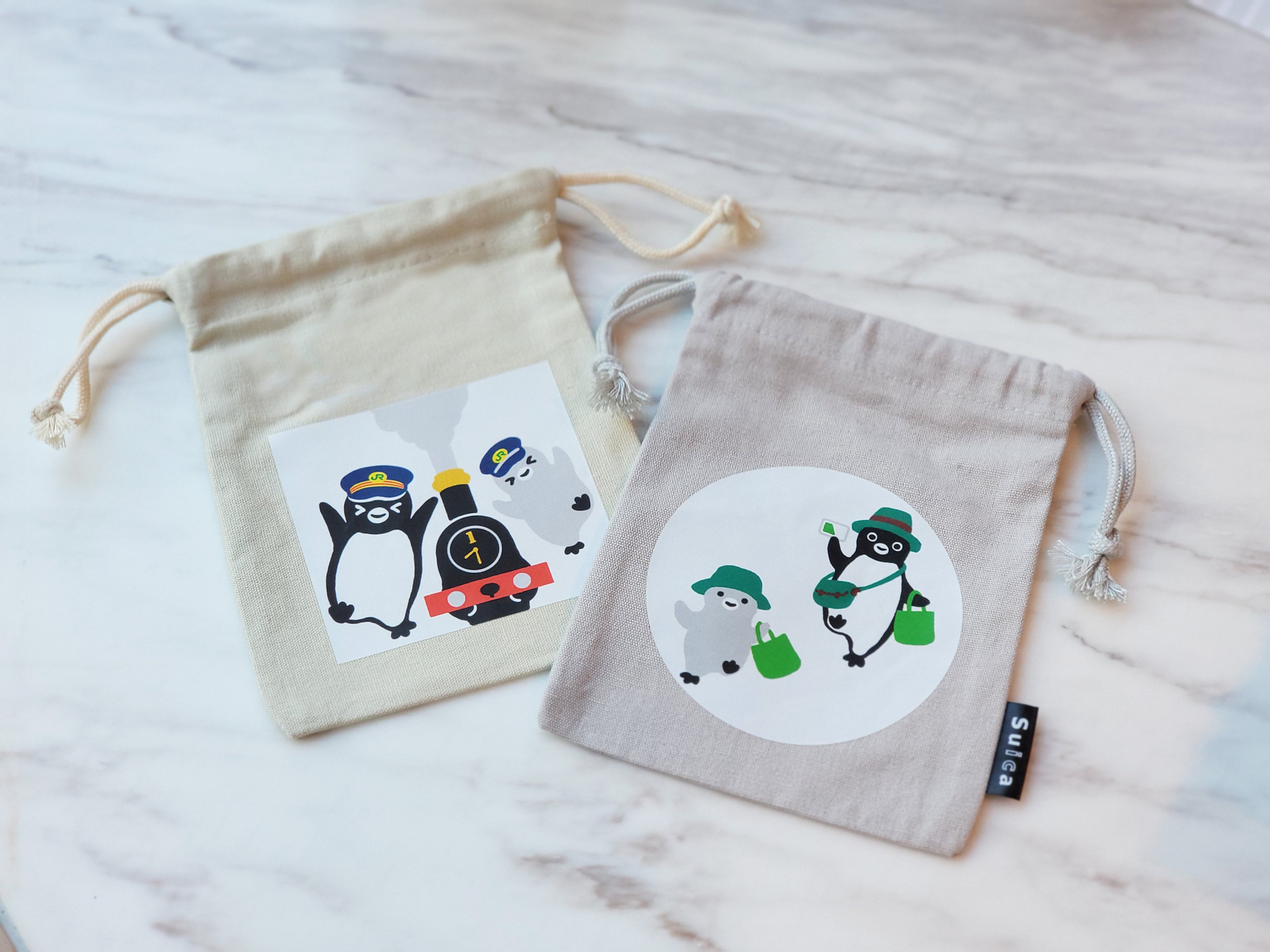 「Suicaのペンギンオリジナル巾着袋」イメージ