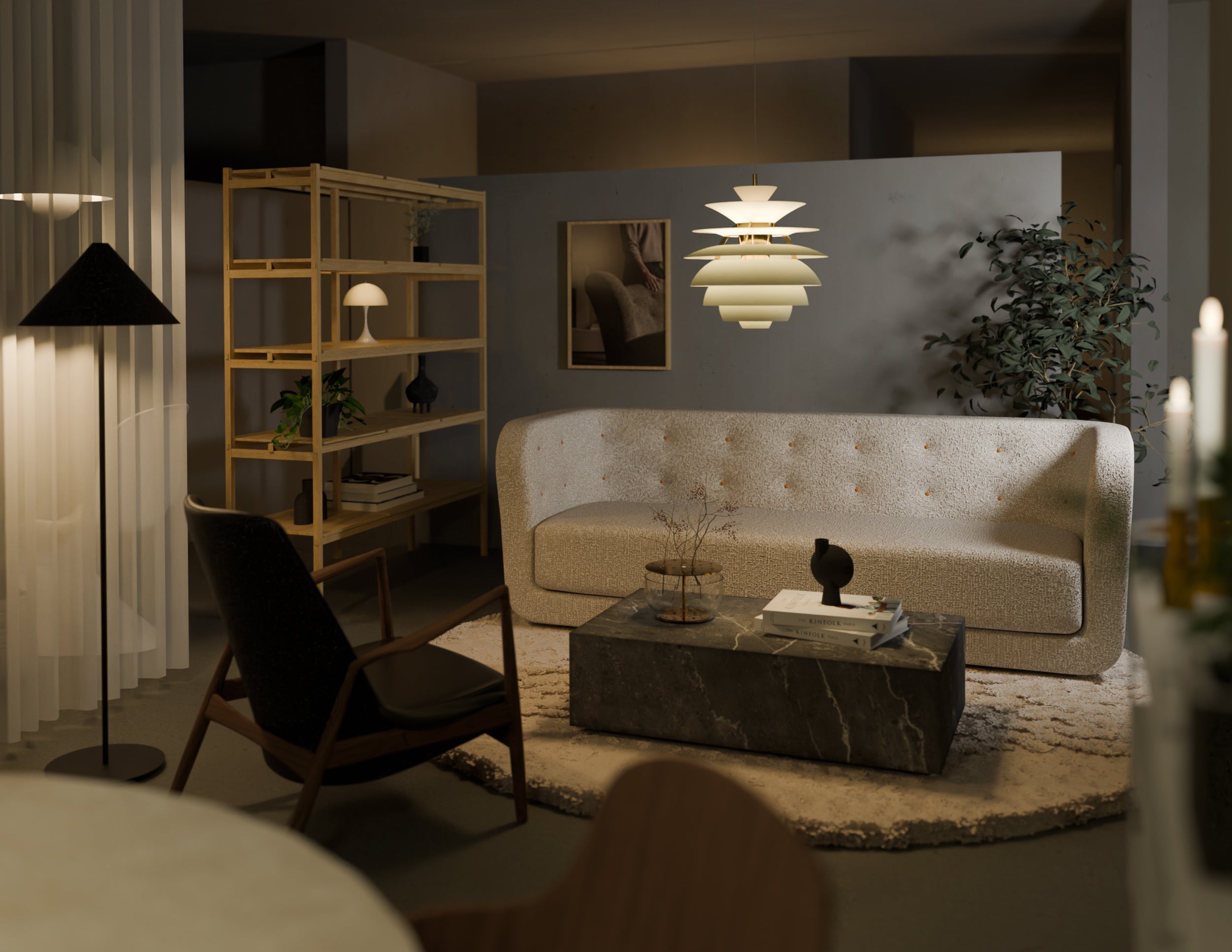 体験型企画展示「北欧に学ぶ、夜を照らすあかり展」をティンバーヤード