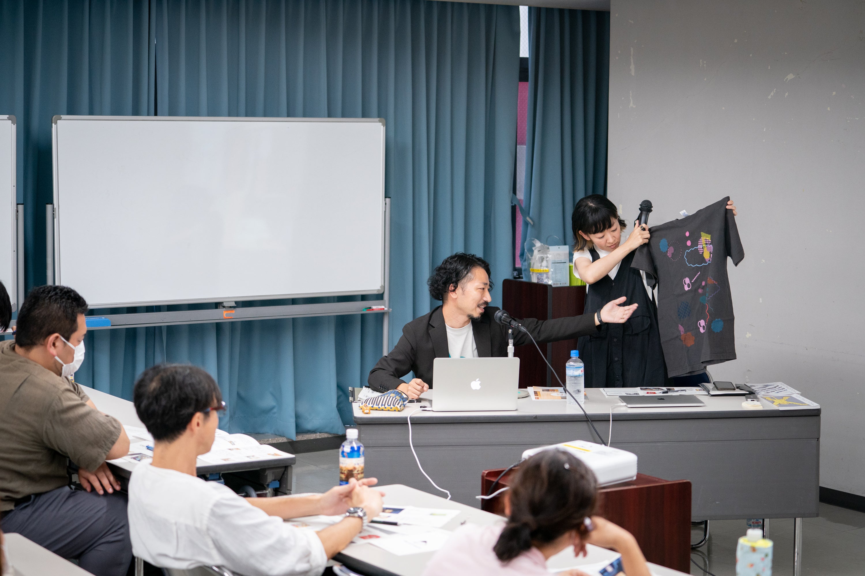 第2回せ会「〈Good Job!センター香芝〉のものづくりから学ぶ福祉発プロダクトの売り方・届け方 セミナー」（講師：Good Job!センター香芝 安部剛／開催：2023年9月15日／撮影：加藤甫）