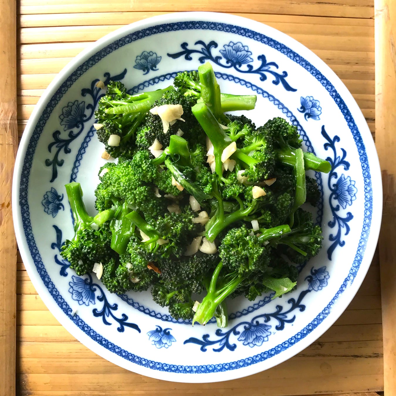 蒜蓉炒西蘭花(ブロッコリーのにんにく炒め)