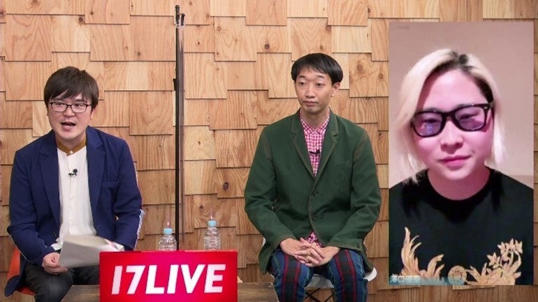 ライバーの「澤口優聖」さんと お話するラバーガールのお二人