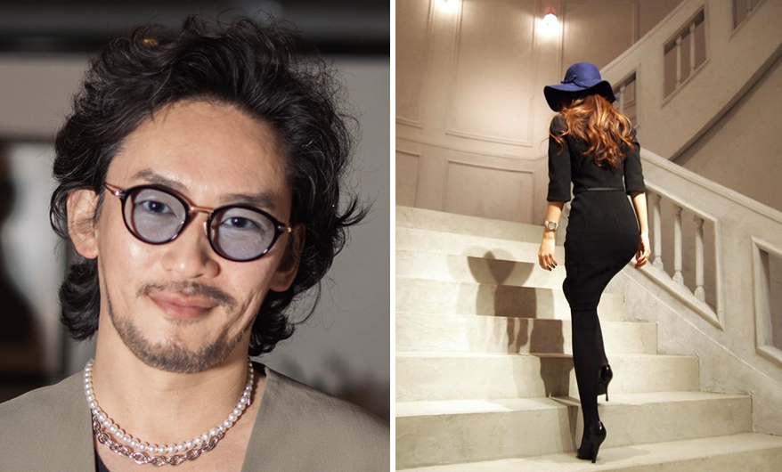 左：現代アーティスト、ラグジュアリーブランドのマーケティングスペシャリスト ナカヤマン。氏、右：世界のスパ＆ホテルを巡るスーパー旅ブロガー Ciel氏