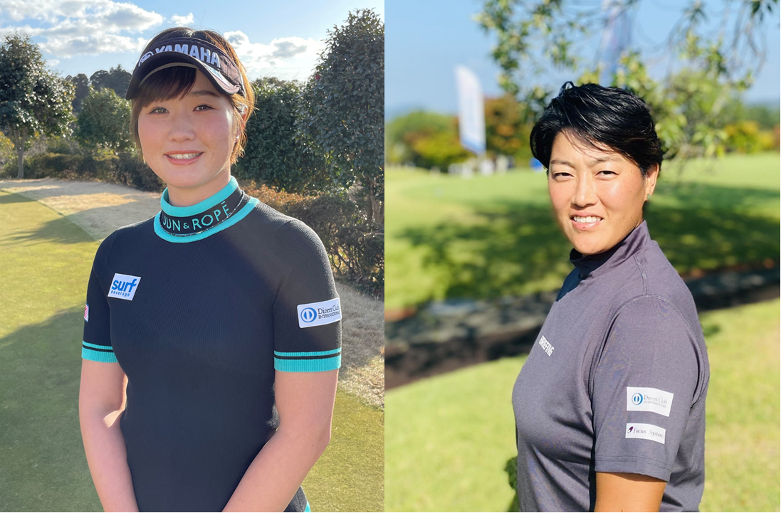 左：植竹希望選手　右：工藤遥加選手