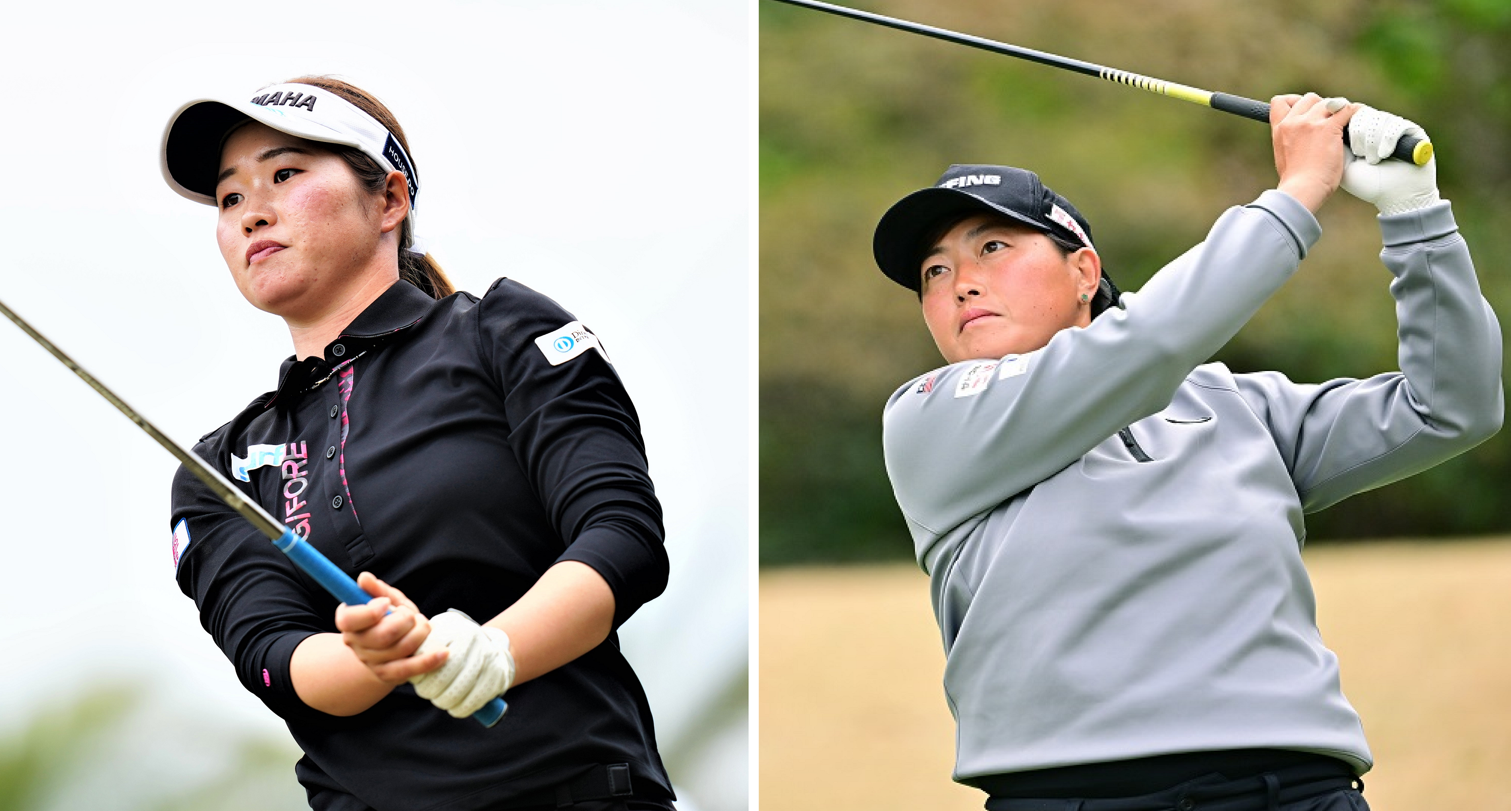 左：植竹希望選手、右：工藤遥加選手