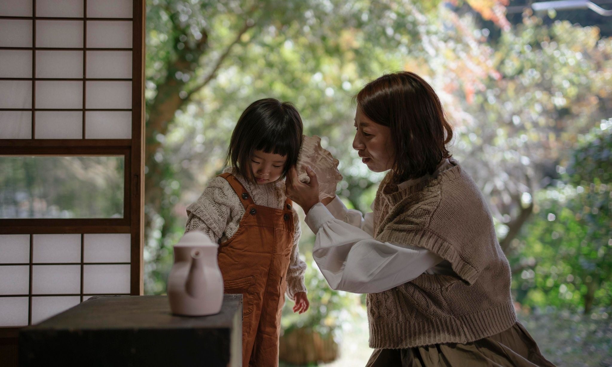 ミヤケマイ『きおくのから』会場内展示写真