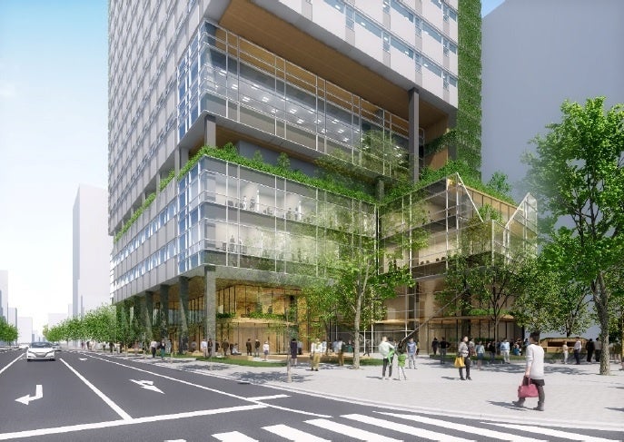 外観イメージ②＜大宮中央通り側広場＞