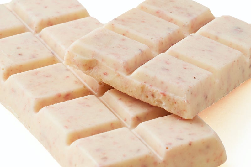 タブレットショコラ・さくら断面