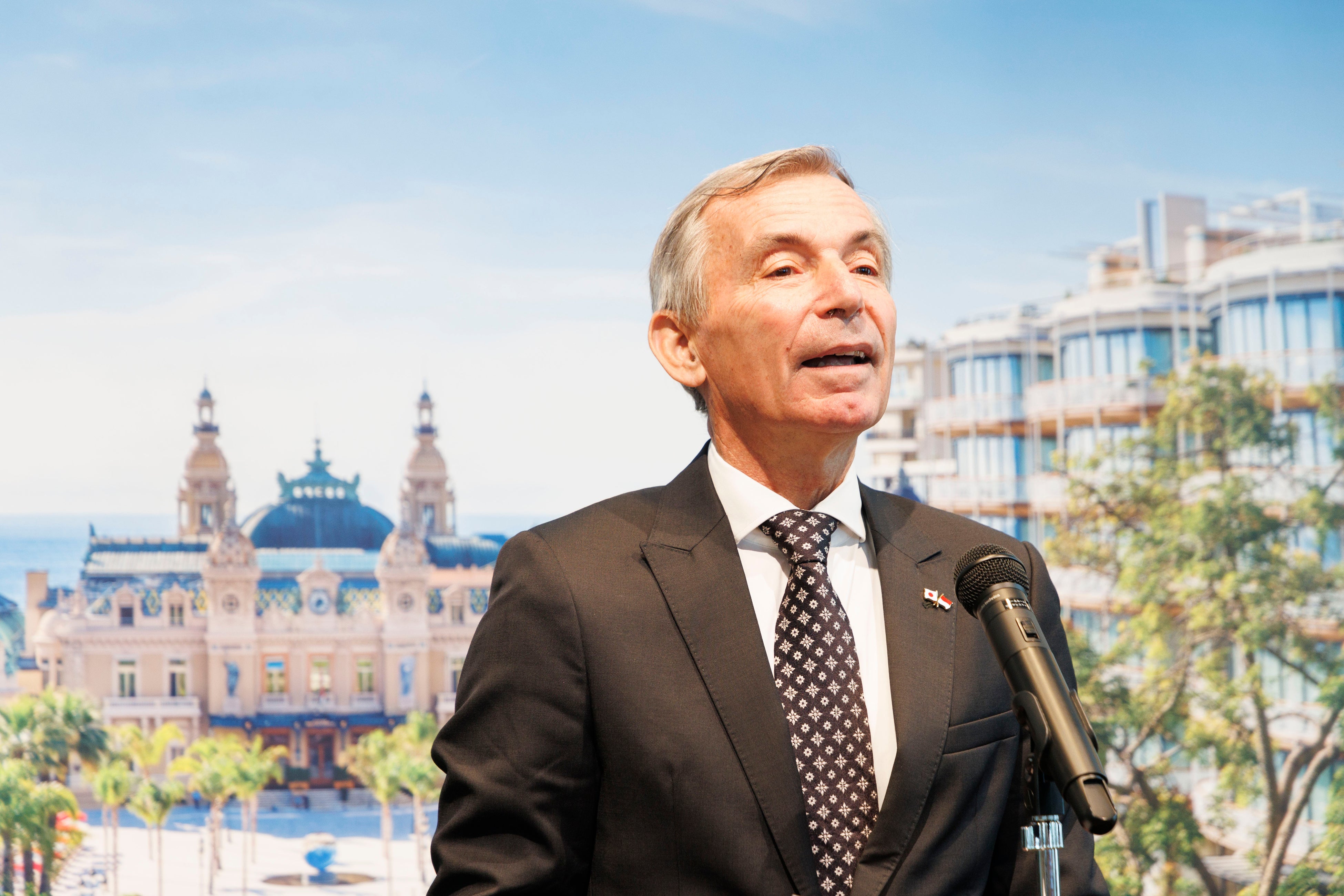 ディディエ・ガメルダンジェモナコ公国大使　乾杯スピーチ