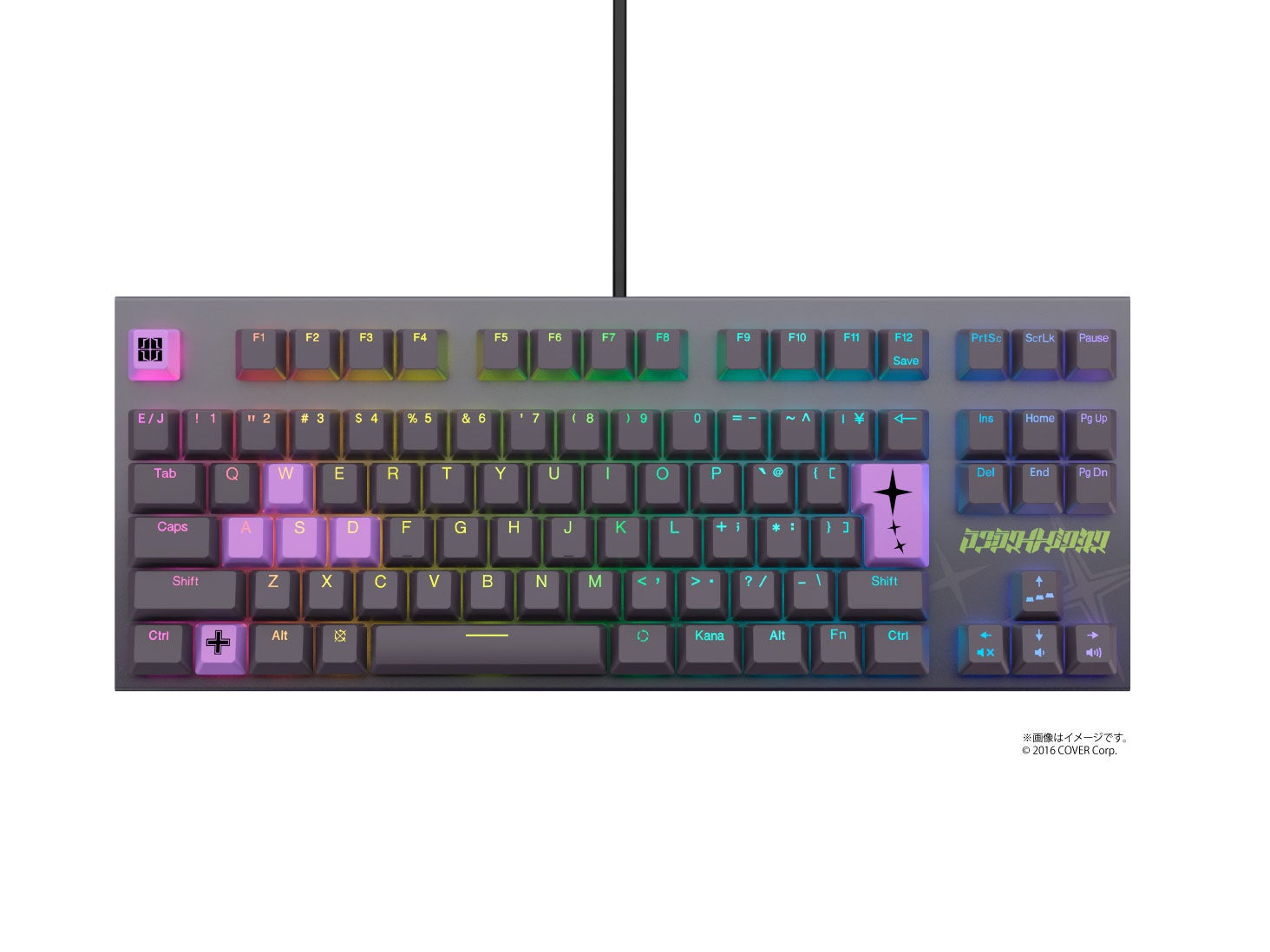Realforce ✕ hololive GX1 Keyboard ホロライブ 製品 : REALFORCE × hololive GX1 Keyboard | REALFORCE | 日本