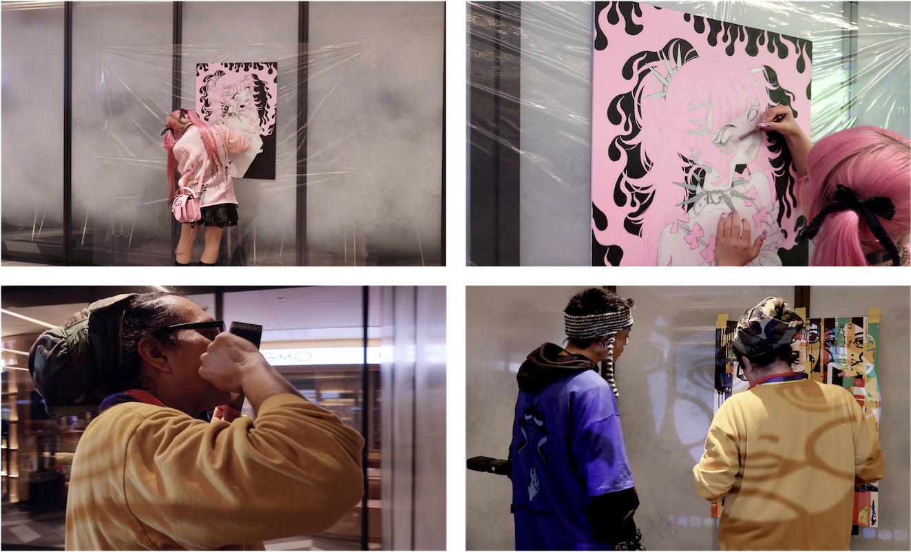 GMOアダムとTOTEMOが共同で開催したライブアートオークションイベントのレポート GMOアダムとTOTEMOが共同で開催したライブアートオークションイベントのレポート