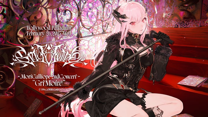 Mori Calliope」の2ndソロライブMori Calliope 2nd Concert Mori Calliope」の2ndソロライブMori Calliope 2nd Concert