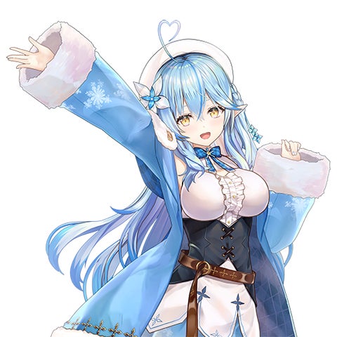女性VTuberグループ「ホロライブ」、所属VTuber「雪花ラミィ」新 女性VTuberグループ「ホロライブ」、所属VTuber「雪花ラミィ」新