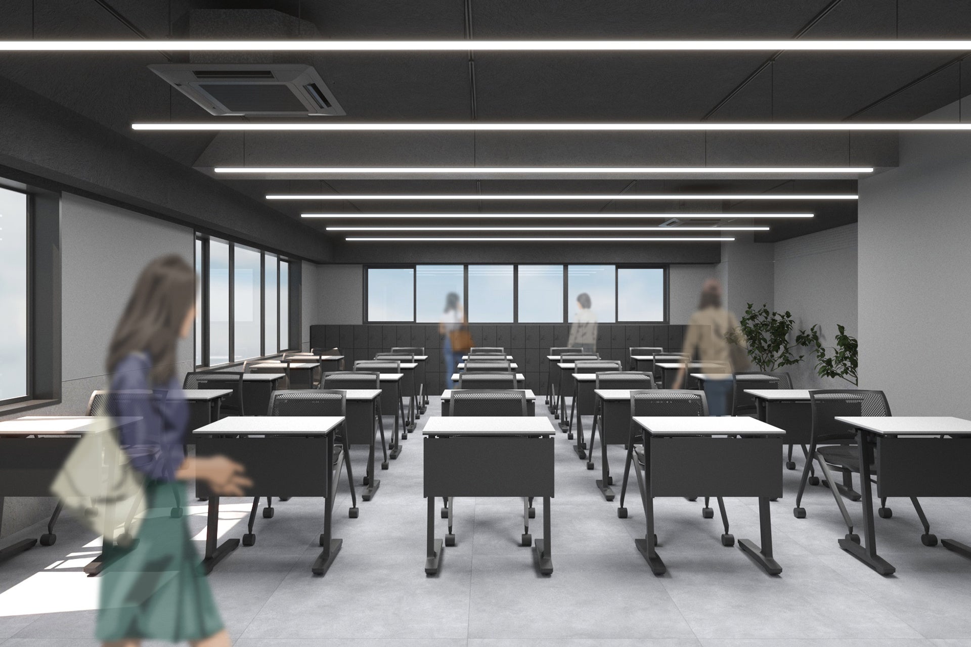 授業に集中できる教室