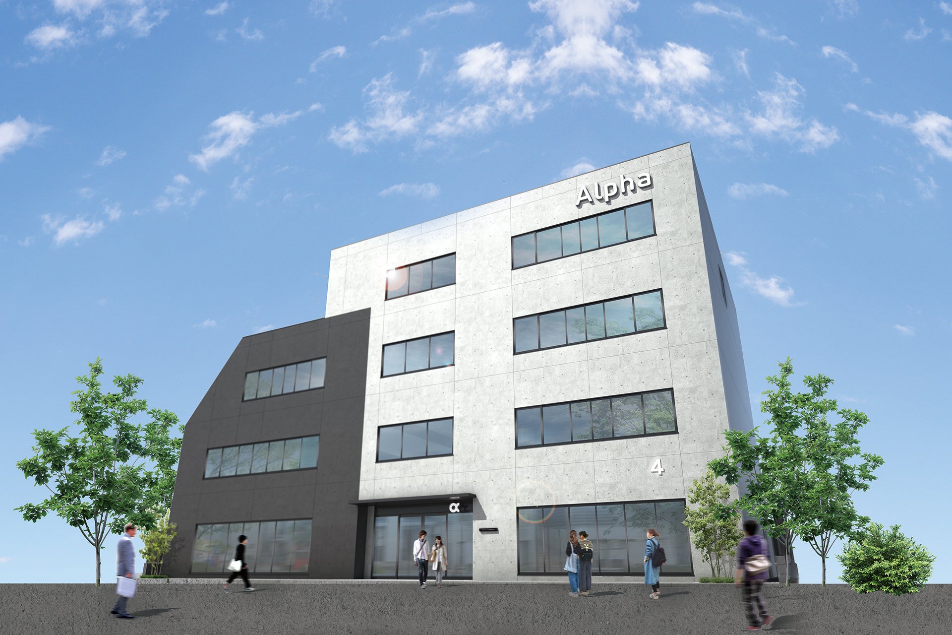 新校舎4号館外観イメージ