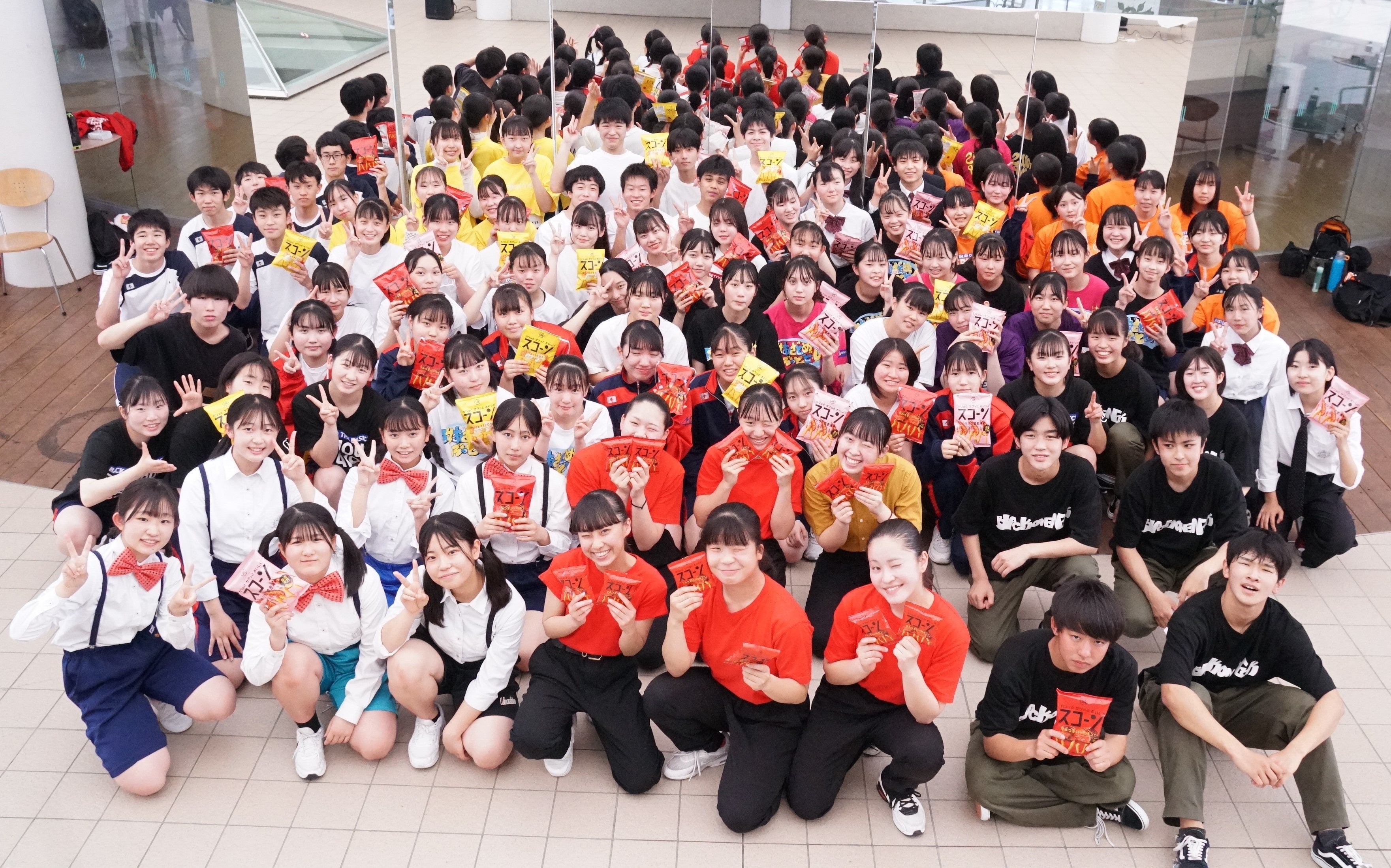 ひと足先に「ダンスコーン」にチャレンジしてくれた、三重高校ダンス部のみなさま