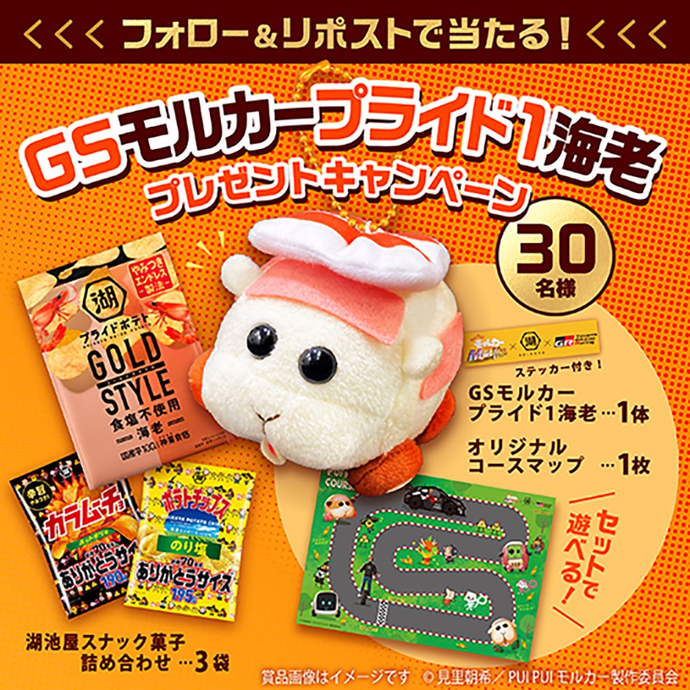 「MOLMAX」映画公開!「ラリージャパン2024」参戦! PUI PUI モルカー × 湖池屋 × TOYOTA GAZOO Racingコラボ第2弾を実施!