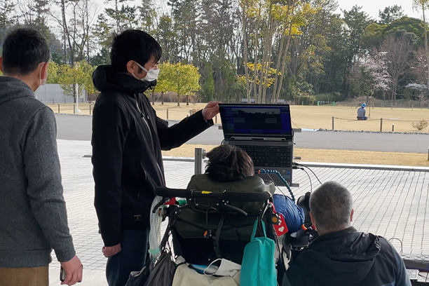 テストフライトの様子①