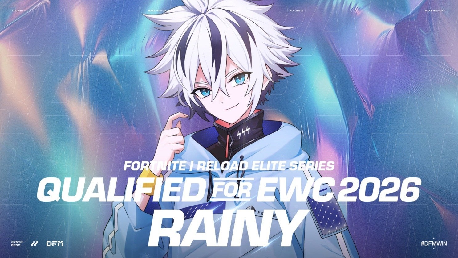 DFM Rainy選手、フォートナイト世界大会「EWC2026」出場決定！