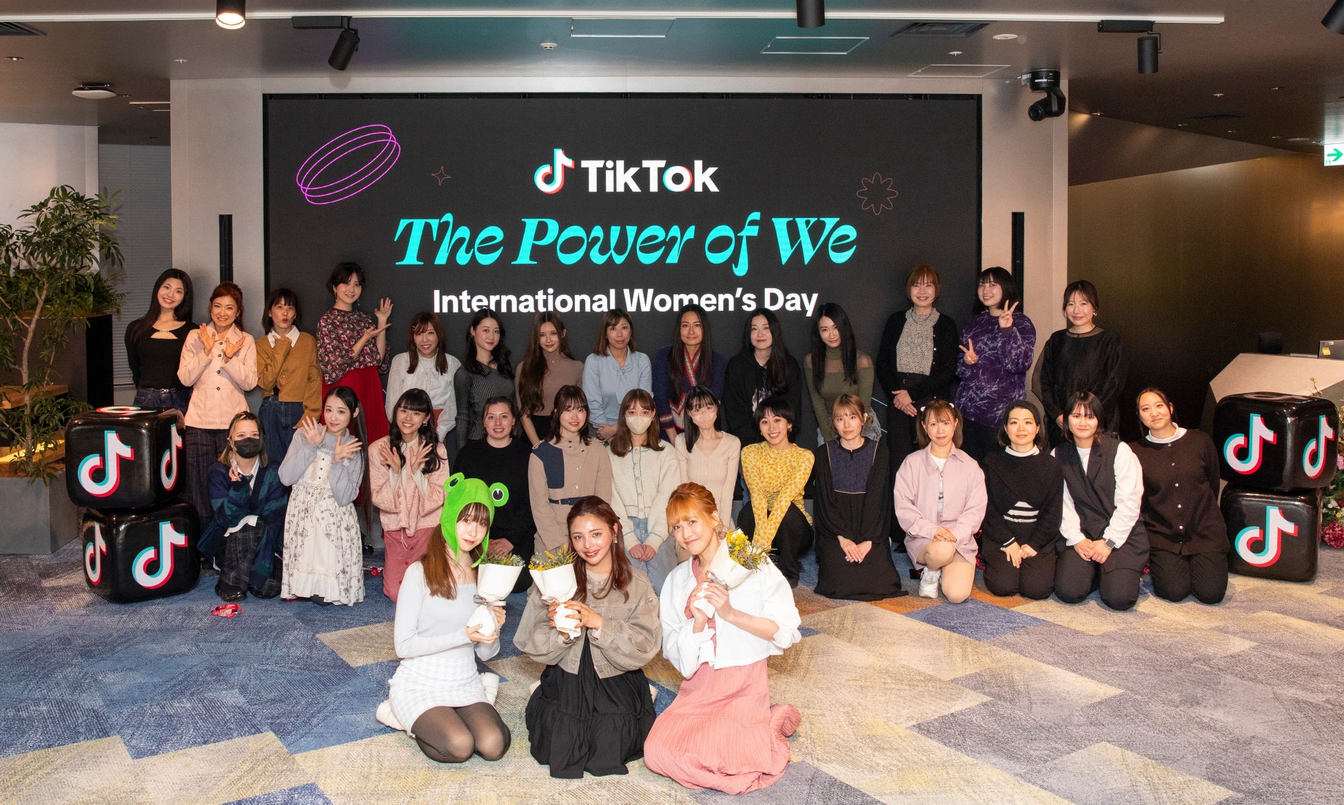 TikTokが国際女性デーに特別イベント開催!女性クリエイターの力を称える「The Power of We」テーマに TikTokが国際女性デーに特別イベント開催!女性クリエイターの力を称える「The Power of We」テーマに